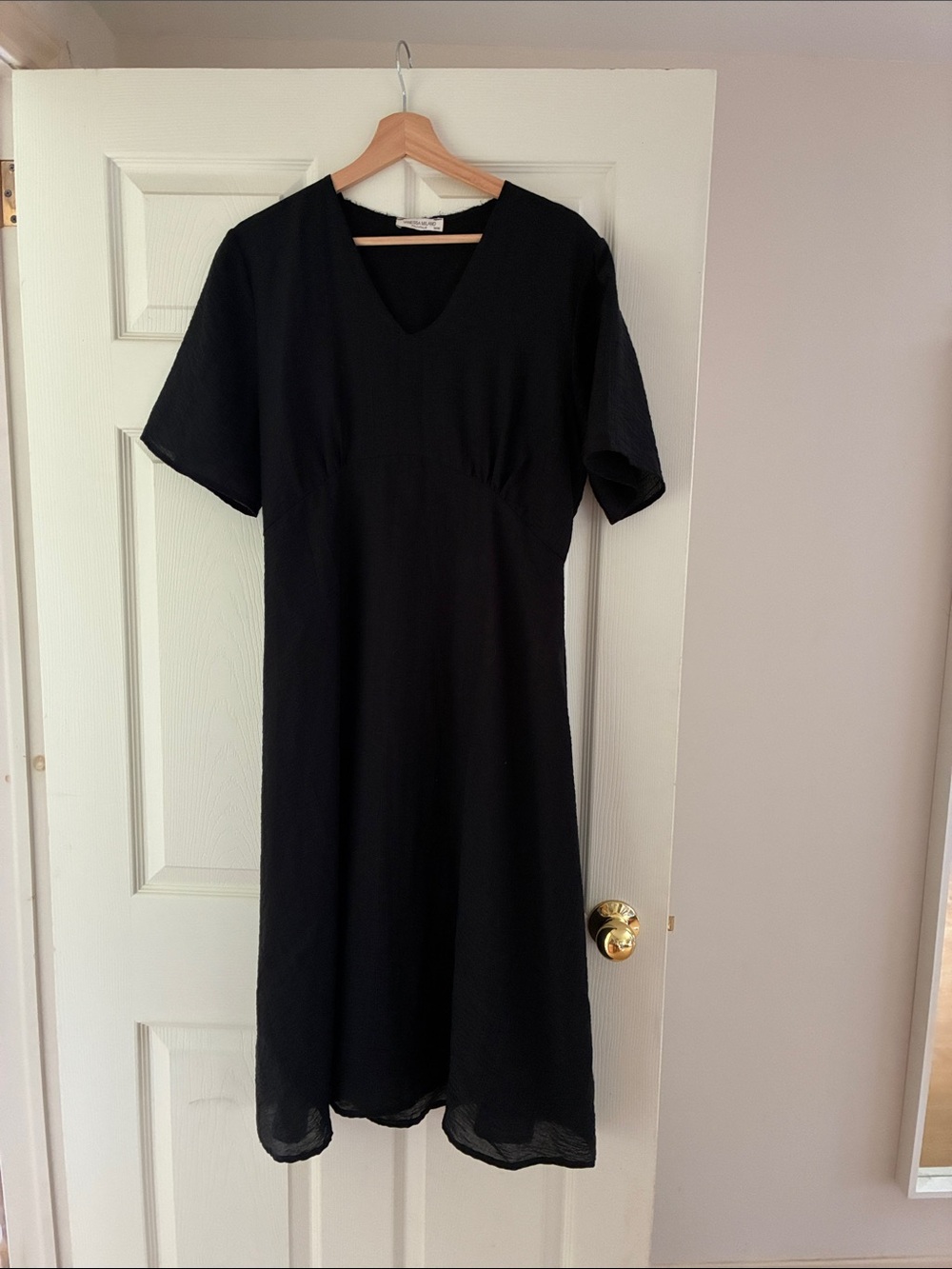 Vanessa Milano black dress